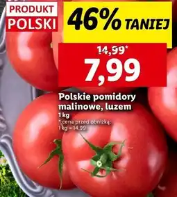 Lidl Pomidory malinowe polska oferta