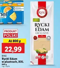 Lidl Ser rycki edam Ryki oferta