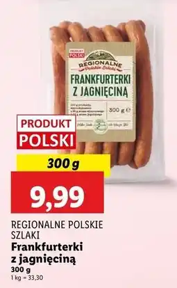 Lidl Frankfurterki z jagnięciną Regionalne Szlaki oferta