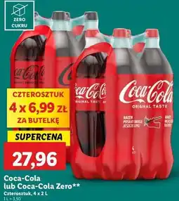 Lidl Napój Coca-Cola Zero oferta