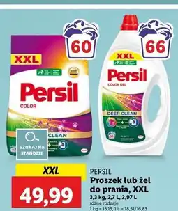 Lidl Żel do prania deep clean Persil Color Gel oferta