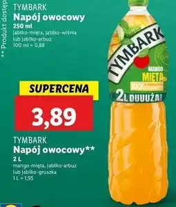 Lidl Napój gruszka-jabłko Tymbark oferta