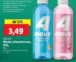 Lidl Napój witaminy i minerały 4Move Vitamin Water oferta