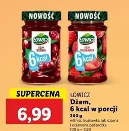 Lidl Dżem wiśnia 6kcal Łowicz oferta