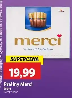 Lidl Bombonierka niebieska Storck Merci oferta