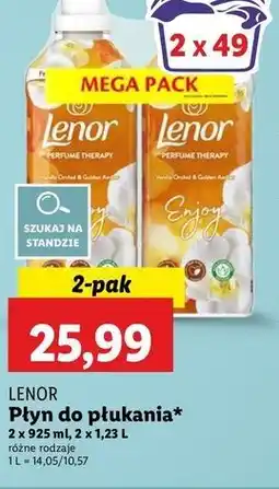 Lidl Płyn do płukania enjoy Lenor Perfumelle oferta