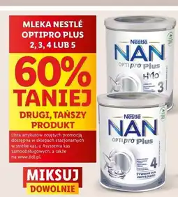 Lidl Mleko 5 Nestle Nan Optipro Plus oferta