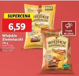 Lidl Chipsy o smaku pomidorków Lorenz Wiejskie Ziemniaczki oferta