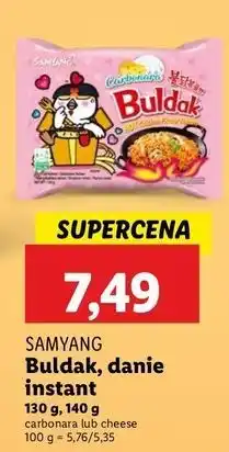 Lidl Makaron ramen serowy Samyang (Spożywcze) oferta