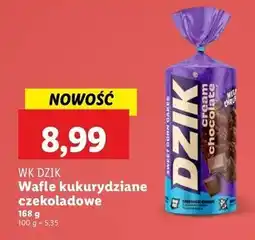 Lidl Wafle kukurydziane czekoladowe Wk Dzik oferta