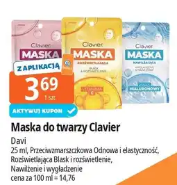 E.Leclerc Maseczka do twarzy blask & rozświetlenie Clavier oferta
