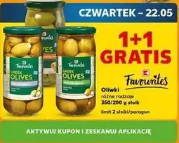 Kaufland Oliwki zielone K-Classic Favourites oferta