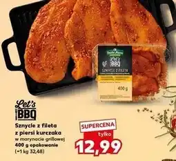 Kaufland Sznycle z kurczaka w marynacie grillowej K-Classic Let's Bbq oferta