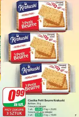 Dino Herbatniki klasyczne Krakuski Petit Beurre oferta