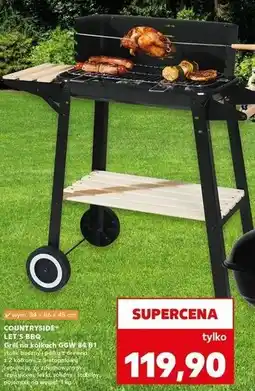 Kaufland Grill na kółkach ggw 84 b1 x 86 45 cm K-Classic Let's Bbq oferta