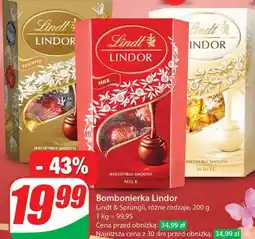 Dino Czekoladki white Lindt Lindor oferta