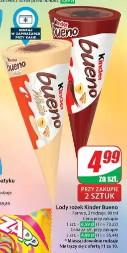 Dino Rożek Kinder Bueno White oferta