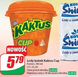 Dino Lody śmietankowo-truskawkowe Nestle Kaktus oferta