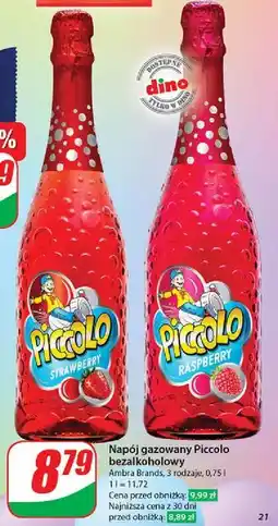 Dino Napój malinowy Piccolo oferta