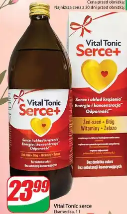 Dino Napój wspomagający serce Doppelherz Vital Tonic oferta