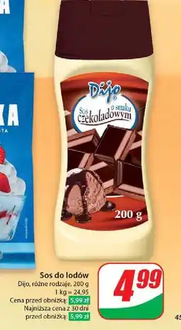 Dino Sos deserowy czekoladowy Dijo oferta