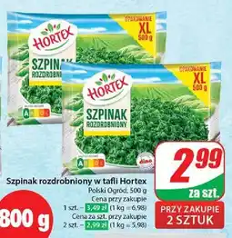 Dino Szpinak rozdrobniony Hortex oferta