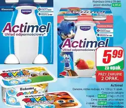 Dino Jogurt kids truskawka-banan Danone Actimel oferta
