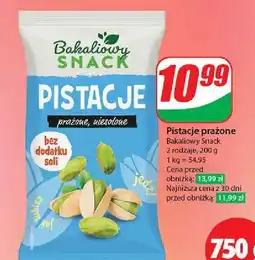 Dino Pistacje prażone niesolone Bakaliowy Snack oferta
