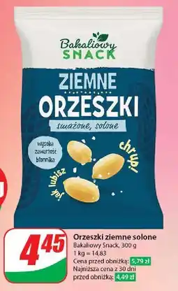 Dino Orzeszki ziemne smażone solone Bakaliowy Snack oferta