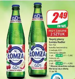 Dino Piwo Łomża Radler Jabłko-Mięta oferta