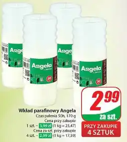 Wkład parafinowy 50 h Angela