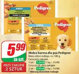 Dino Karma dla psa junior kurczak ryż - wołowina Pedigree oferta