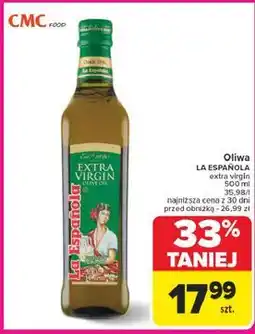 Carrefour Oliwa extra virgin La Espanola oferta