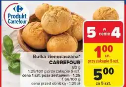 Carrefour Bułka ziemniaczana pszenna Carrefour oferta
