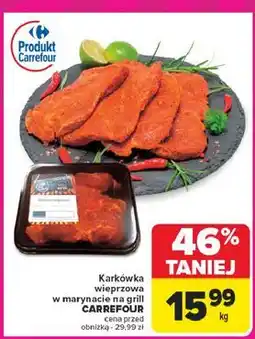 Carrefour Stek z karkówki Carrefour Targ Świeżości oferta