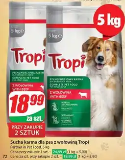Dino Karma dla psa z wołowiną Tropi oferta
