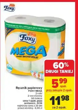 Carrefour Ręcznik kuchenny Foxy Mega oferta