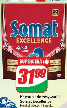 Dino Tabletki do zmywarki Somat Excellence 4In1 oferta