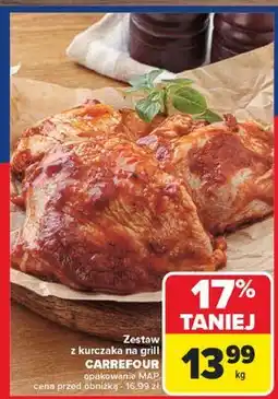 Carrefour Zestaw z kurczaka na grill Carrefour oferta