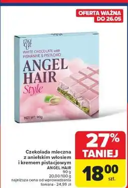 Carrefour Czekolada angel hair style oferta