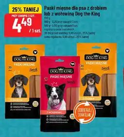 Polomarket Paski mięsne dla psa Dog the King oferta