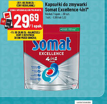 Polomarket Kapsułki do zmywarki Somat Excellence 4in1 oferta