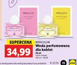 Lidl Woda perfumowana Miraculum oferta
