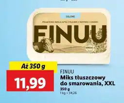 Lidl Miks do smarowania Finuu miks solone oferta