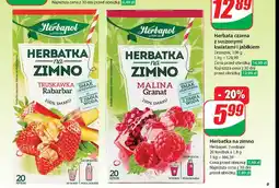 Dino Herbatka malina i granat Herbapol herbatka na zimno oferta