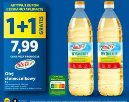 Lidl Olej słonecznikowy Vita D'or oferta