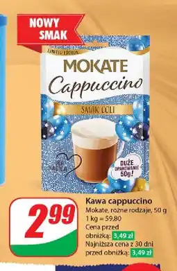 Dino Cappuccino o smaku coli Mokate cappuccino oferta