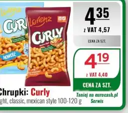 Eurocash Chrupki Curly oferta