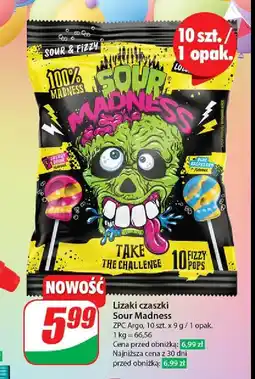 Dino Lizaki Chupa chups sour madness oferta