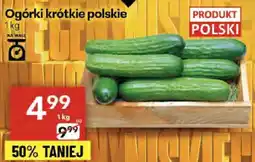 Delikatesy Centrum Ogórki krótkie polskie 1kg Delikatesy Centrum oferta